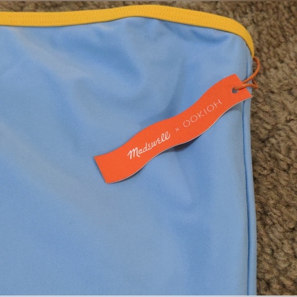 NWT Madewell x OOKIOH Newport One-Piece Swimsuit in Colorblock - Picture 5 of 6